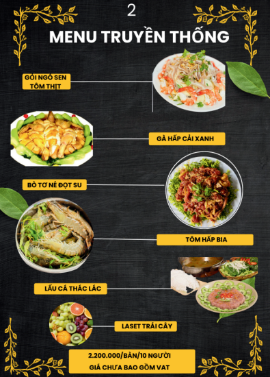 MENU TIỆC 2024