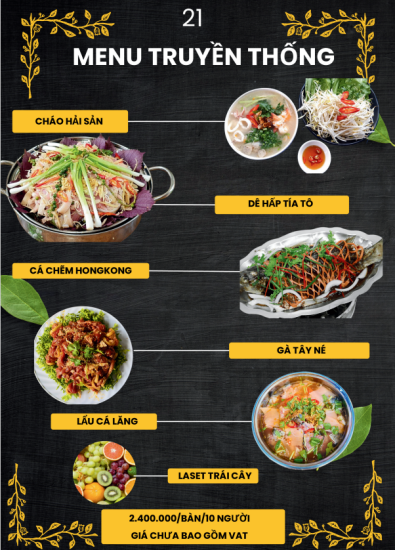 MENU TIỆC 2024