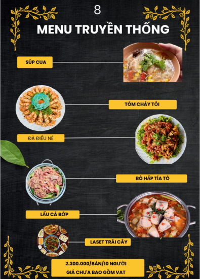 MENU TIỆC 2024