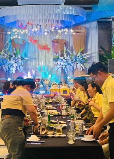 Tổ chức sinh nhật tại Nhà Hàng Thùy Linh Bàu Bàng Bình Dương