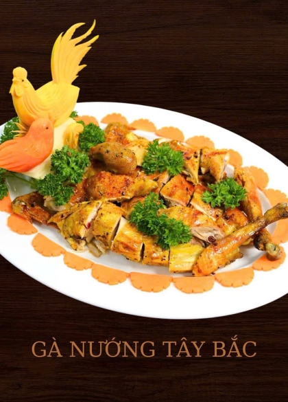 Gà nướng Tây Bắc