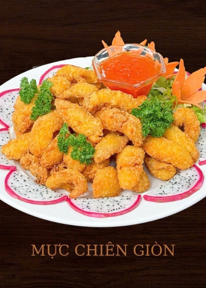 Mực chiên giòn
