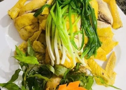GÀ HẤP HÀNH