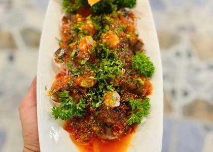 TÔM SỐT THÁI