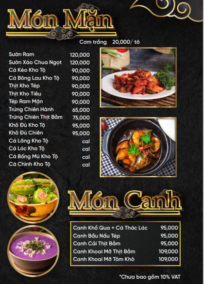 MÓN MẶN, MÓN CANH