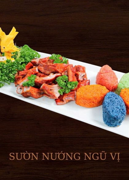 Sườn nướng ngũ vị 