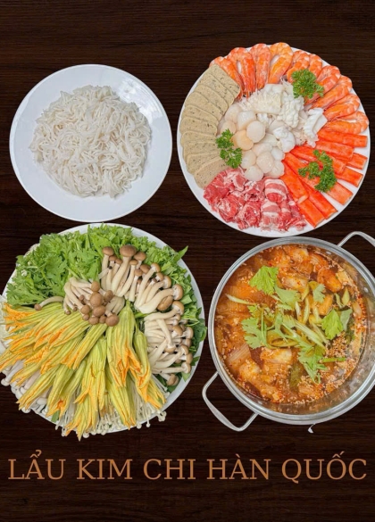 Lẩu kim chi Hàn Quốc