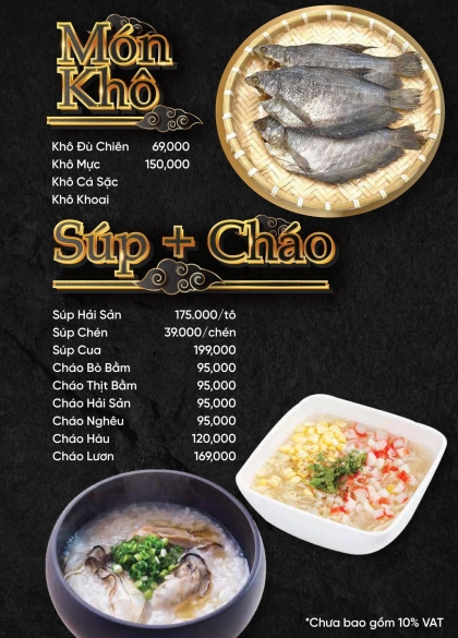 MÓN KHÔ, SOUP+ CHÁO