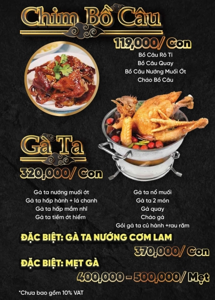 CHIM BỒ CÂU- GÀ TA