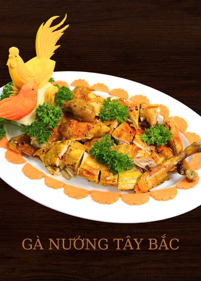 Gà nướng tây bắc
