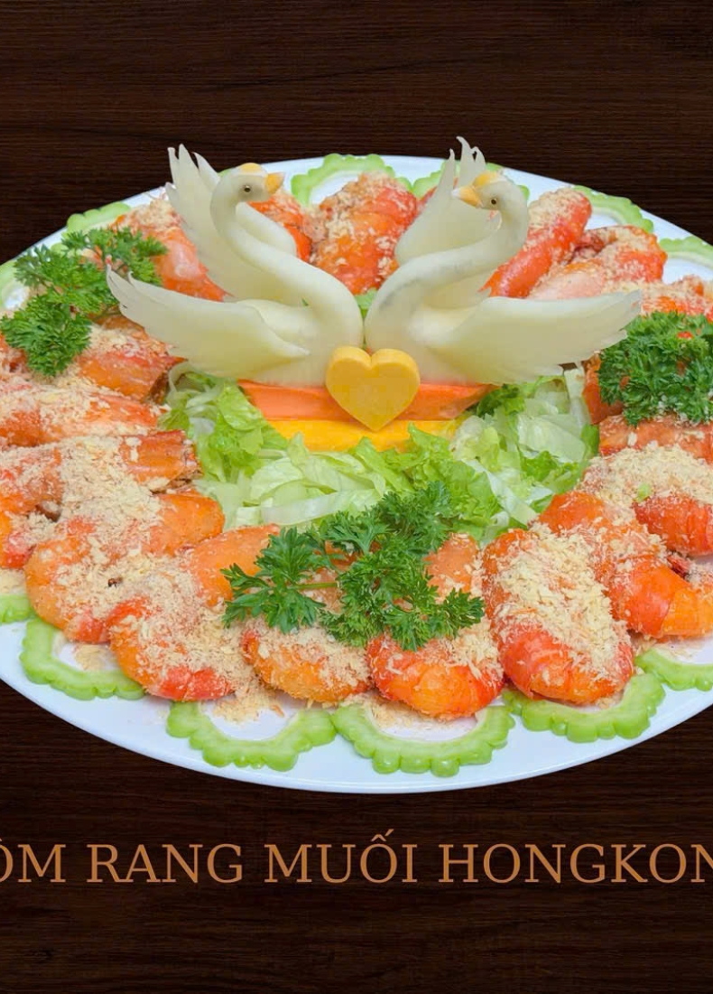 Tôm rang muối HongKong