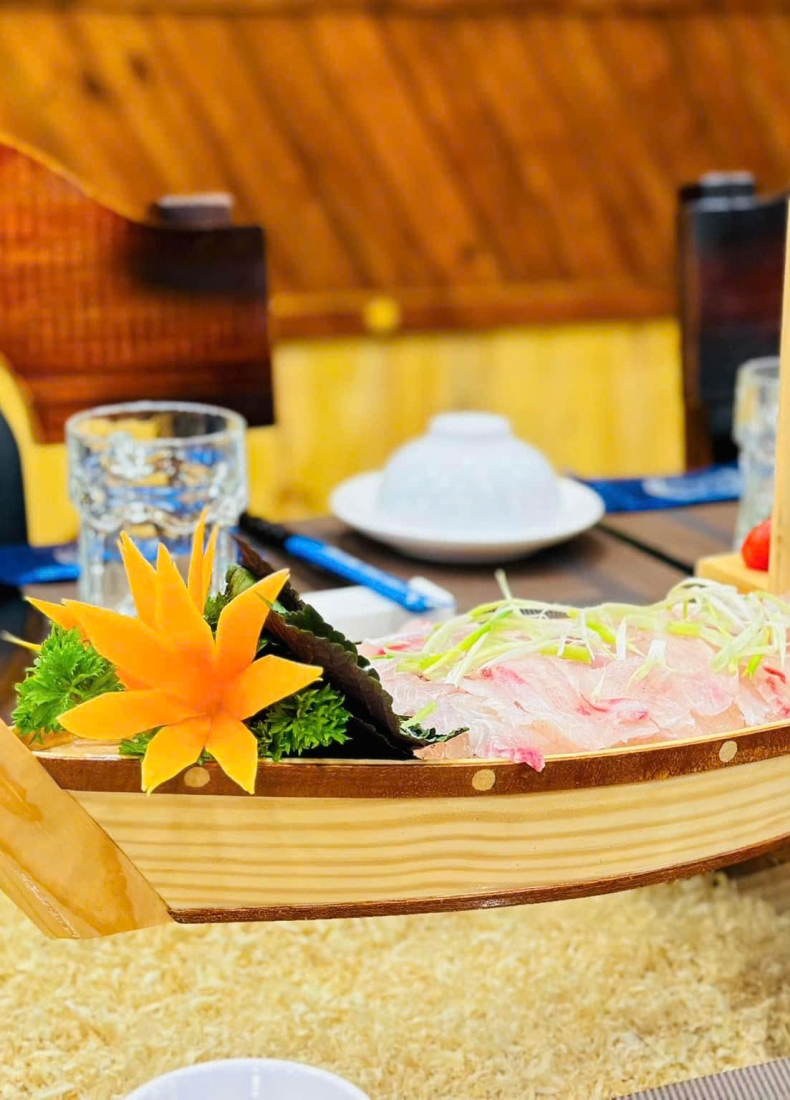 SASHIMI CÁ MÚ 